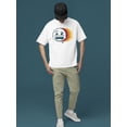 thumbnail image 2 of Laughing Layers - Retro Emoji Aesthetic Graphic Men's T-shirt, 2 of 4