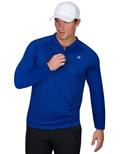 Men's collarless golf shirts Clearance