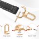 thumbnail image 4 of Ganchos de clip giratorio Uxcell [4 piezas] - Ganchos de clip para llaveros, uso para hacer llaveros - [Oro claro - 1.89 pulgadas] Hardware de clip en D para cordones, 4 of 6