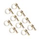 thumbnail image 4 of Abrazaderas de Manguera Ajustables de Doble Alambre Chapadas en Zinc, Clips de Manguera Gran Fuerza de Clip de Tomo de Sujeción, Inofensivas para Las Manos, Fijación, 4 of 7