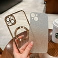 thumbnail image 2 of for iPhone 14 Plus Case Glitter Magnetic Compatible with MagSafe Full Camera Lens Protection Luxury Plating Cute Bling Clear Shockproof Slim Phone Case for Women Girls (Gold), 2 of 14
