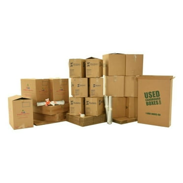 uBoxes Moving Boxes 1 BedRoom Economy 15 Moving Box Kit plus Moving ...