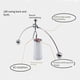thumbnail image 5 of Tmvgtek Pendulum Cradle Balance Iron Man Ball Crafts Tumbler Juguetes De Escritorio Para Niños (A) Tmvgtek Para estrenar, 5 of 7