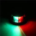 thumbnail image 1 of Matsuzay Luces de navegación de 12V LED combinación de luz de proa barco marino LED rojo verde pontones luces de señal de navegación Iluminación y accesorios Matsuzay HA021479-00, 1 of 1