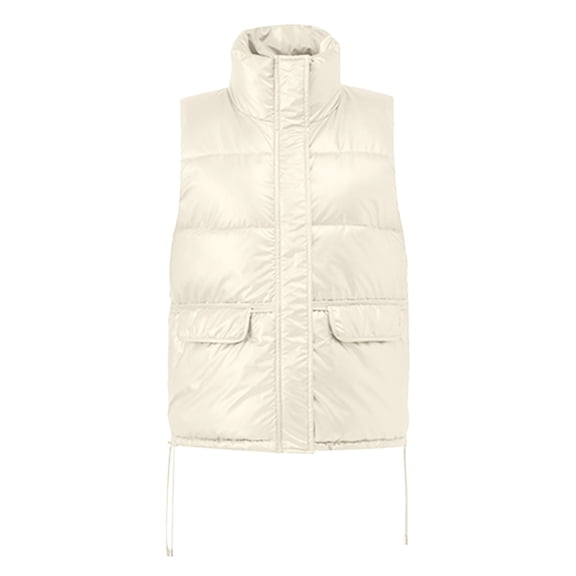 Vedolay Parka Jackets Coat for Women Solid Rain Jacket Outdoor Waterproof Hooded Raincoat White,M