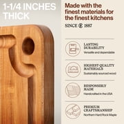 John Boos Prestige Reversible Wood Cutting Board, 22 x 16 x 1 1/4, Maple