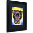 thumbnail image 2 of Trademark Fine Art "Otter Pitbull" Canvas Art by Dean Russo, Black Matte, Black Frame, 2 of 4