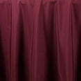 thumbnail image 4 of BalsaCircle Christmas Holidays 120" Burgundy Round Polyester Tablecloth Linens Decoration, 4 of 6