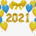 thumbnail image 6 of ZPAQI 2021 Aluminum Foil Number Digital Balloons for New Year Eve Festival Party Props, 6 of 13