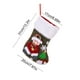 thumbnail image 3 of 1 Pieza de Material de Poliéster Dibujos Animados Calcetines Navideños Bolsas de Regalo Navideñas Árbol de Navidad/Chimenea/Ventana/Escalera Colgantes Decorativos, 3 of 6