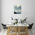 thumbnail image 7 of Inspirational Mountain Canvas 12x16 Inch Watercolor Forest Scene for Living Room & Bedroom Decor, 7 of 7