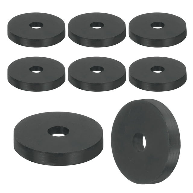 18Pack Thick Rubber Spacer, 1-9/16 Inch OD x 5/16 Inch ID x 3/16 Inch Thickness