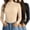 Black/Brown/Yellow, variant on Mock Neck Tops for Women Turtleneck 3 Pack Thermal Long Sleeve Women Womens Undershirts Casual Turtle Neck Undershirt