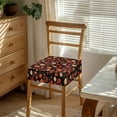 thumbnail image 2 of SEANATIVE Thanksgiving Chair Covers Set of 6 Fall Chair Seat Covers with Elastic Band Universal Dining Chair Protective Cover Pumpkin Chair Slipcover Maple Leaves Chair Slip Covers Fall Decor, 2 of 7