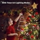 thumbnail image 2 of Battery Christmas Lights - 2ft LED Ladder Christmas Lights with Timer, 8 Modes, Waterproof Ladder Tree Lights for Outdoor Indoor Window Door Wall Xmas, 2 of 5