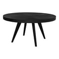thumbnail image 2 of Moe's Home Collection Parq 60" Round Solid Acacia Wood Dining Table in Black, 2 of 4