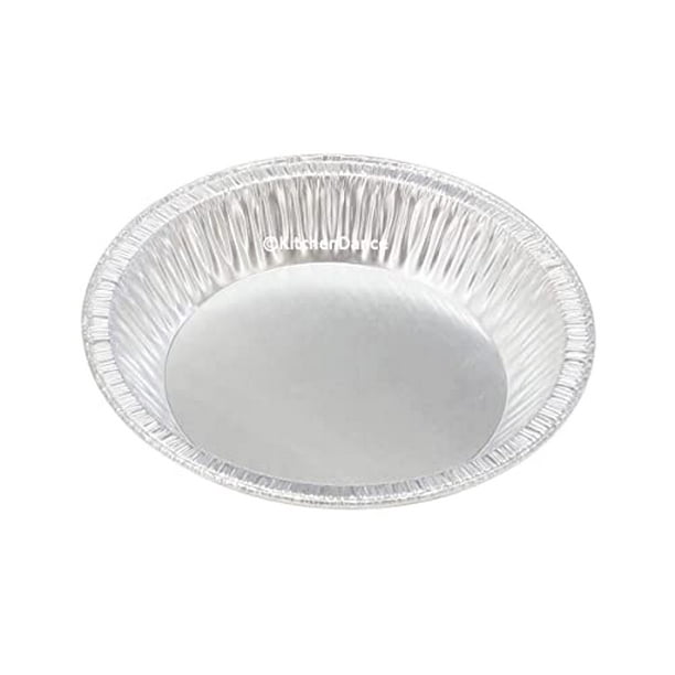 4 1/4 Shallow Disposable Aluminum Tart Pan by D & W (A96)