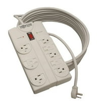 Tripp Lite Surge Protector Power Strip 120V 5-15R 8 Outlet 25' Cord 1440 Joule (TLP825)