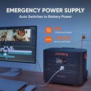 Jackery Solar Generator E2000 Plus 4075Wh Kit with Expansion Battery, 2x200W Solar Panels, 3000W Output LiFePO4 Station for RV