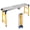 Workbenches, variant on Muweixin 1100lb Foldable Welding Table, 5 Adjustable Heights 29-48in, Heavy Duty Carbon Steel Workbench with Wheels, for Welding & Workshop Projects