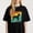 Black-1, variant on Women's Coolest Lab Grandma Graphic T-Shirt for Adults S-4XL Mother's Day Gift
