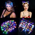thumbnail image 3 of 20 Pcs Accessoires de Cheveux de Noël Mignon Bandeau de Fête à LED Couronne de Cheveux, 3 of 10