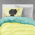 thumbnail image 2 of Carolines Treasures BB6127PILLOWCASE Easter Eggs Wire Haired Dachshund Black Tan Fabric Standard Pillowcase Standard, 2 of 2