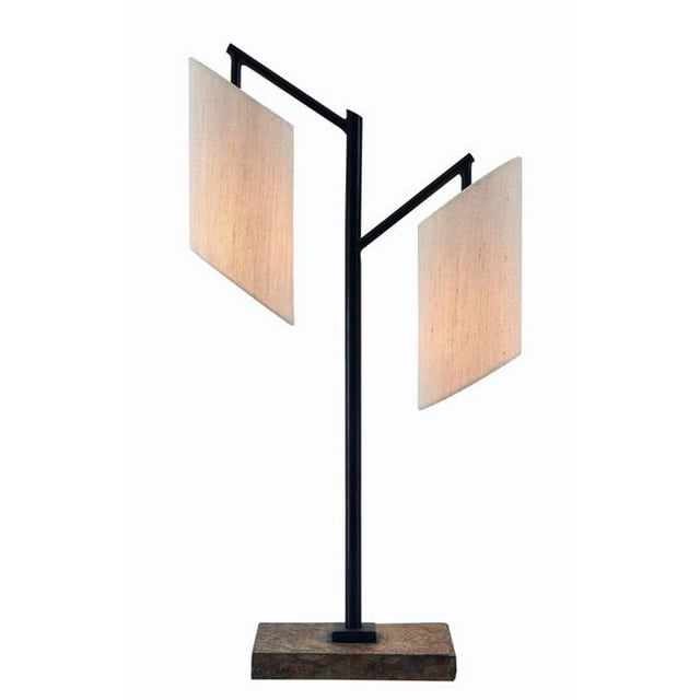 Kenroy Home 32996SLORB Lampe de Table Solomon