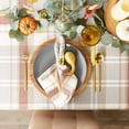 thumbnail image 5 of Design Imports Home Thankful Autumn Collection Plaid Cotton Tablecloth 60x84", 5 of 5