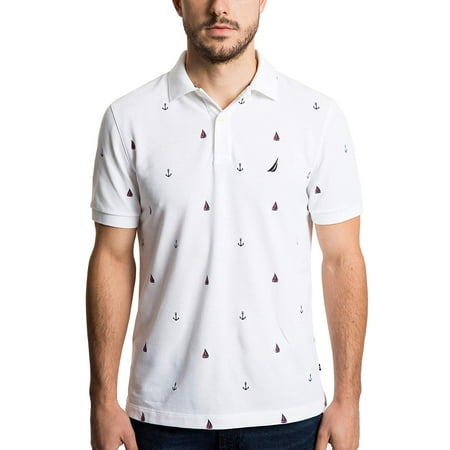 Nautica Mens Genuine Leather - Nautica Mens SS Mini Critters Polo, Adult