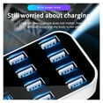 thumbnail image 3 of Fast Car Charger Auto 8 Port Multi USB LCD Display Phone Charger 12V Battery Charger USB Hub For Phone Tablets GPS DVR ,Multi-Port, 3 of 6