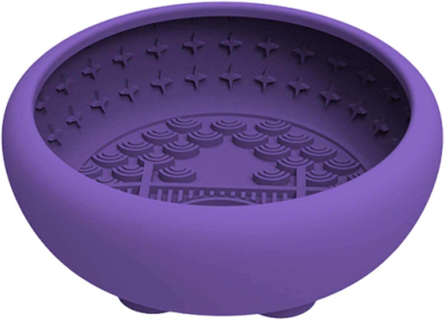 Silicone Slow Feed Licking Bowl, Anti-Choke, Suction Cup Base, Non-Slip, Easy Clean, for Dogs Cats