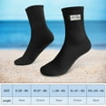 thumbnail image 2 of 3mm Neoprene Diving Socks Slip Protection Beach Water Socks for Kayaking Surfing Snorkeling Sailing Diving, 2 of 5