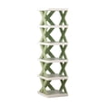thumbnail image 1 of Xingzhi Brand New ABS Shoe Racks Saves Space With Strong Load-bearing Capacity Easy Installation For Single Green 6 layers, 1 of 6