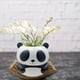 thumbnail image 2 of Buy 2 get 10% off Cute Resin Flowerpot, Swaying Garden Balcony Tabletop Decoration With Drainage Holes And Plugs, 2 of 5
