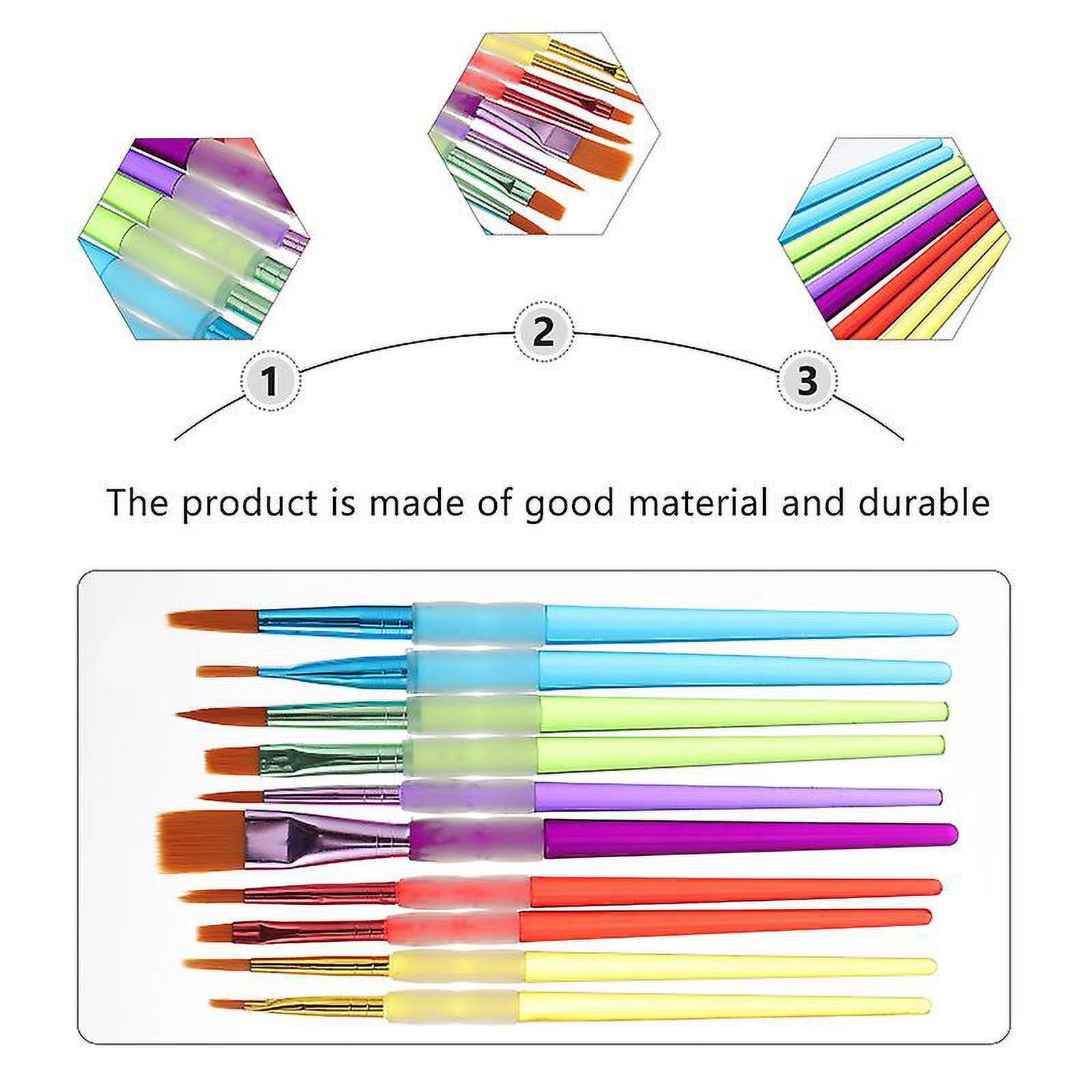 10pcs Kids Drawing Brush