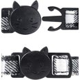 thumbnail image 4 of Collar antiestrangulamiento para gatos, collar para gatos con cascabel y pajarita, bonitos collares para gatitos y gatos, 1 paquete, color negro, 4 of 5