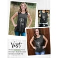thumbnail image 2 of ZXSXSY Women Dandelion Printed Crew Neck Sleeveless Casual Tank Top, 2 of 6