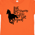 thumbnail image 4 of Inktastic Live Like Someone Left the Gate Open Horse Silhouette Boys or Girls Toddler T-Shirt, 4 of 5