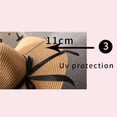 thumbnail image 2 of Sombrero Sonducket fibra fresca resistente rayos UV transpirable playa parque Blanco crema, 2 of 6