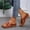 Brown, variant on 2025 Clearance under $5 asdoklhq Sandals for Women Clearance Under $10,Sandals Women's Car Stitched Thick Bottom Cross Wedge Half Slippers
