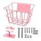 thumbnail image 5 of Cesta de bicicleta para niños Bicicleta delantera del manillar del manillar Costilador de cesta de alambre múltiple sin caza de alambre de alambre, 5 of 8