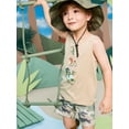 thumbnail image 2 of Garanimals Newborn, Baby & Toddler Boy Lightweight Active Shorts, Mesh & Solid, 4-Pack, Sizes 0-6T, 2 of 8