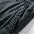 thumbnail image 4 of Men's Casual Cargo Pants - Outdoor Hiking Pants with Pockets - Zipper Closure Lightweight Straight Leg Long Trousers for Men, 4 of 8