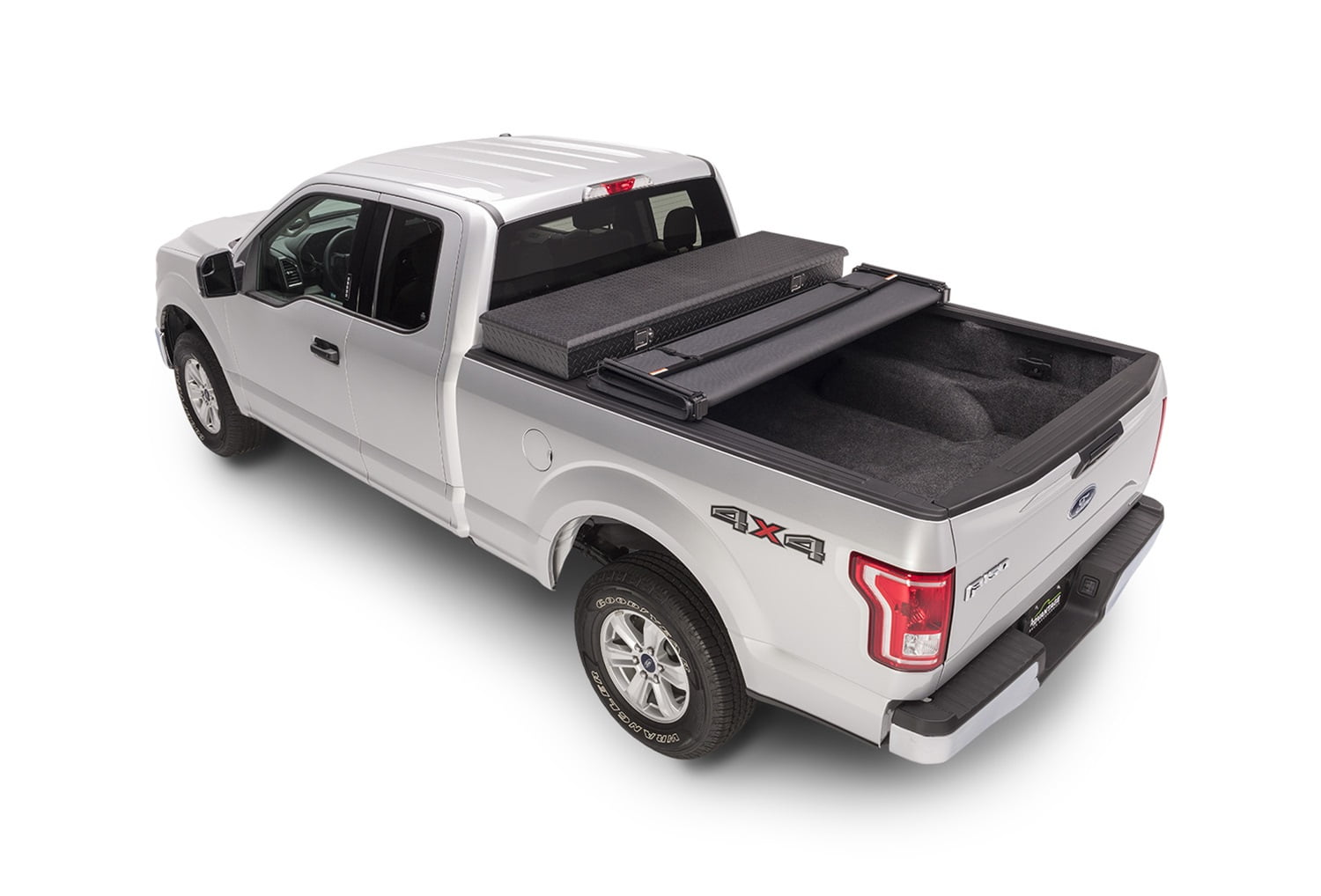 Advantage Truck Accessories 30245 Torza Toolbox Tonneau Cover Walmart Com Walmart Com