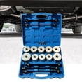 thumbnail image 3 of koolsoo 28 Pieces Press and Pull Sleeve Kit Portable Bush Removal Insertion Tool Set, 3 of 8