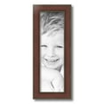 thumbnail image 2 of ArtToFrames 6x19 inch Honors Mahogany with Gold Picture Frame, Brown 6" x 19" Wood Poster Frame (WOM-5156) 1234, 2 of 7