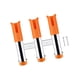 thumbnail image 1 of Soporte para caña de pescar de 3 líneas, soporte para caña de pescar, herramienta para aparejos de pesca, acero inoxidable Naranja, 1 of 9