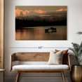thumbnail image 3 of Elephant Stock Courting Moose In Wonder Lake Wall Art - Horizontal Canvas Wall Art - Living Room Wall Decor - Nature Canvas - Gray And Black Decor By Ron Sanford - 51" x 34", 3 of 8