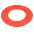 thumbnail image 2 of 2pcs 2mm Adhesive Double Sided Tape Strong Sticky for Mobile Phone Repair,2 x Adhesive double sided sticker,red, 2 of 8